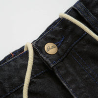 Butter Goods Spider Jeans - Washed Black thumbnail