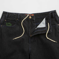 Butter Goods Spider Jeans - Washed Black thumbnail