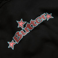 Butter Goods Star Logo Hoodie - Black thumbnail