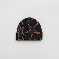 Butter Goods Stars Cuff Beanie - Black thumbnail