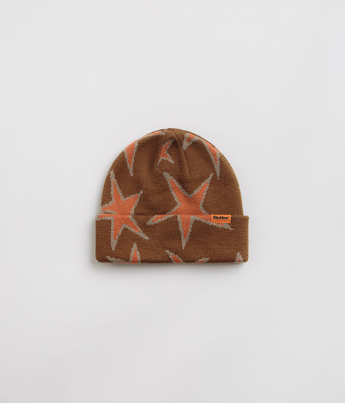 Butter Goods Stars Cuff Beanie - Oak