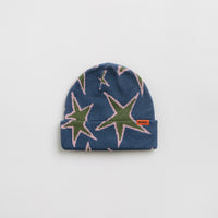 Butter Goods Stars Cuff Beanie - Prussian thumbnail