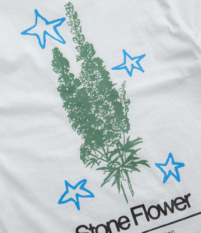 Butter Goods Stone Flower T-Shirt - White