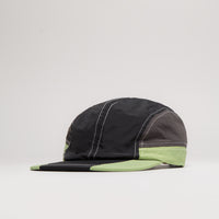 Butter Goods Stream 4 Panel Cap - Black / Pistachio thumbnail