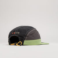 Butter Goods Stream 4 Panel Cap - Black / Pistachio thumbnail