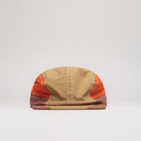 Butter Goods Stream 4 Panel Cap - Khaki / Citrus thumbnail