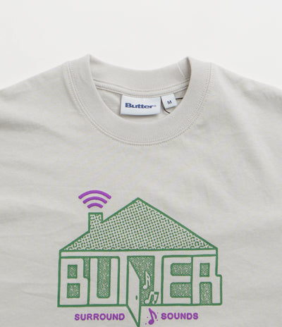 Butter Goods Surround Sounds T-Shirt - Cement