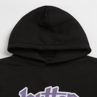 Butter Goods Swirl Hoodie - Black / Purple thumbnail