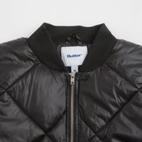 Butter Goods Temperature Bomber Jacket - Black thumbnail