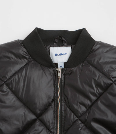 Butter Goods Temperature Bomber Jacket - Black