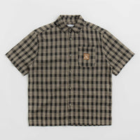 Butter Goods Terrain Short Sleeve Shirt - Black thumbnail