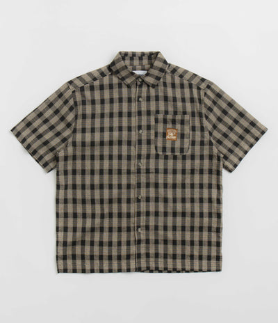 Butter Goods Terrain Short Sleeve Shirt - Black