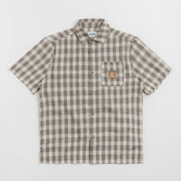 Butter Goods Terrain Short Sleeve Shirt - White thumbnail