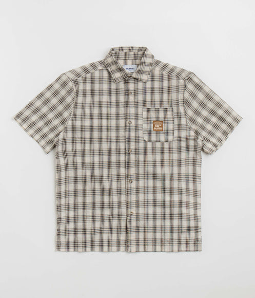 Butter Goods Terrain Short Sleeve Shirt - White