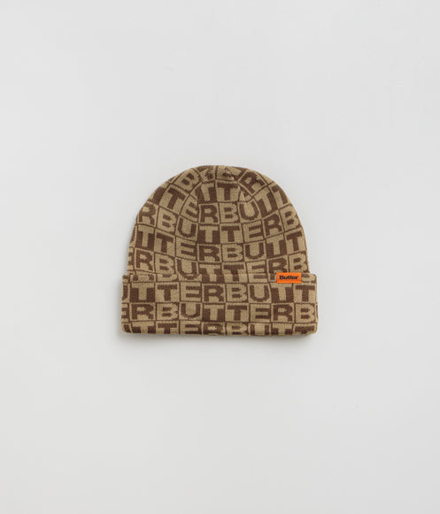 Butter Goods Tiles Beanie - Brown