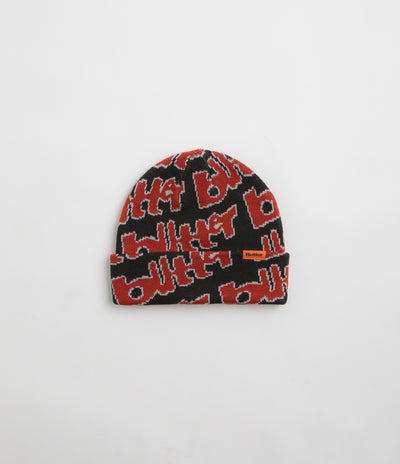 Butter Goods Warped Beanie - Black