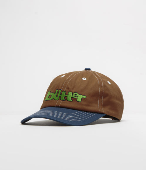 Butter Goods Warped Cap - Brown / Navy