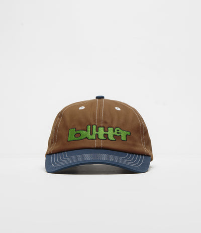 Butter Goods Warped Cap - Brown / Navy