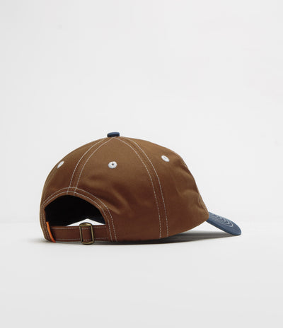 Butter Goods Warped Cap - Brown / Navy