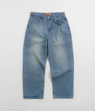 Butter Goods Warped Jeans - Washed Mid Blue