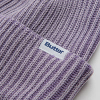 Butter Goods Washed Beanie - Grape thumbnail