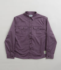 Butter Goods Washed Pocket Shirt - Eggplant