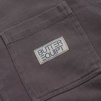 Butter Goods Washed Zip Up Jacket - Dusk thumbnail