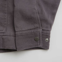 Butter Goods Washed Zip Up Jacket - Dusk thumbnail