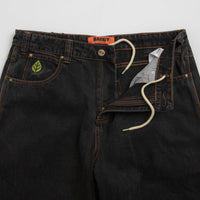 Butter Goods Weathergear Denim Jeans - Washed Black thumbnail