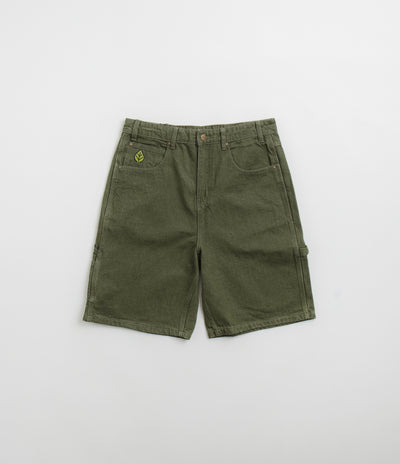 Butter Goods Weathergear Denim Shorts - Faded Army