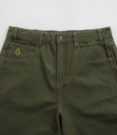 Butter Goods Weathergear Denim Shorts - Faded Army