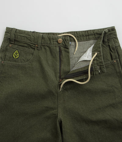 Butter Goods Weathergear Denim Shorts - Faded Army