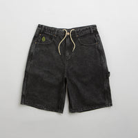 Butter Goods Weathergear Denim Shorts - Faded Black thumbnail