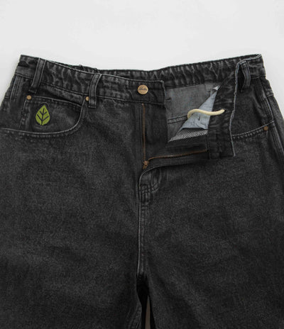 Butter Goods Weathergear Denim Shorts - Faded Black