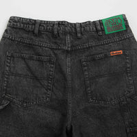 Butter Goods Weathergear Denim Shorts - Faded Black thumbnail