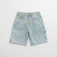 Butter Goods Weathergear Denim Shorts - Faded Light Wash thumbnail