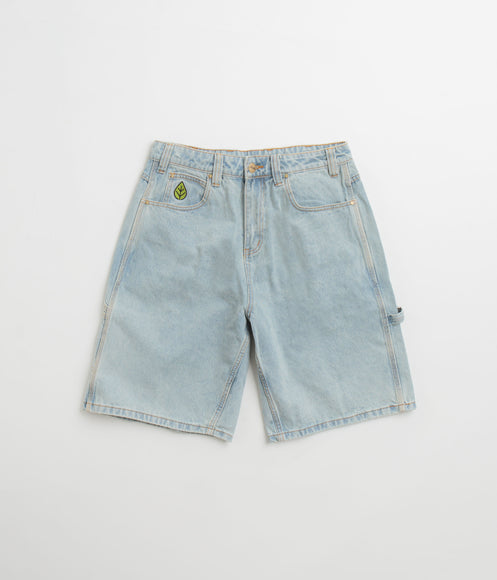 Butter Goods Weathergear Denim Shorts - Faded Light Wash