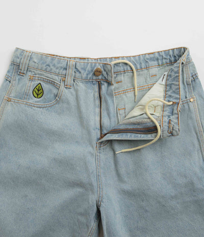 Butter Goods Weathergear Denim Shorts - Faded Light Wash