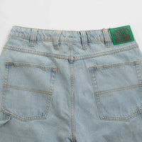 Butter Goods Weathergear Denim Shorts - Faded Light Wash thumbnail