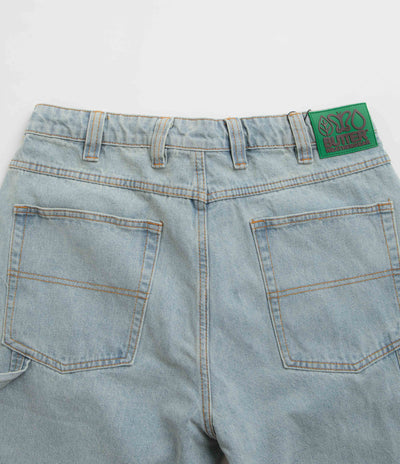 Butter Goods Weathergear Denim Shorts - Faded Light Wash