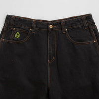 Butter Goods Weathergear Denim Shorts - Washed Black thumbnail