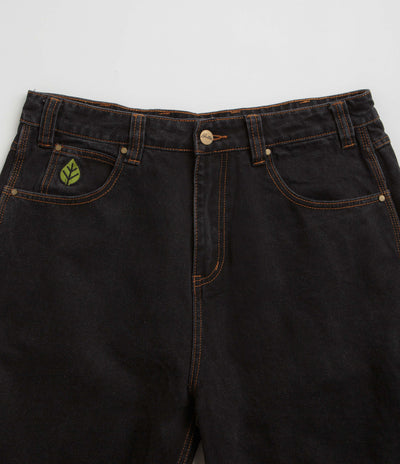 Butter Goods Weathergear Denim Shorts - Washed Black