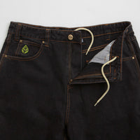 Butter Goods Weathergear Denim Shorts - Washed Black thumbnail