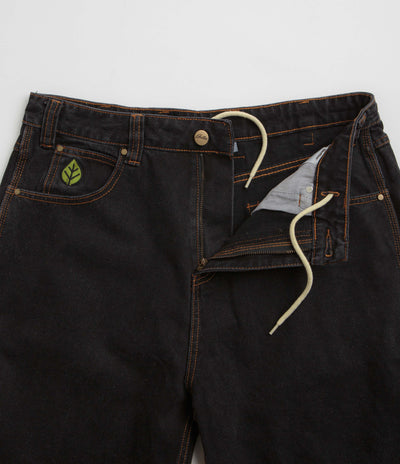 Butter Goods Weathergear Denim Shorts - Washed Black