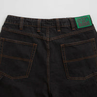 Butter Goods Weathergear Denim Shorts - Washed Black thumbnail