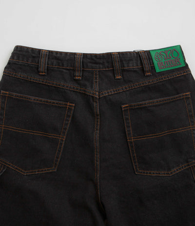 Butter Goods Weathergear Denim Shorts - Washed Black