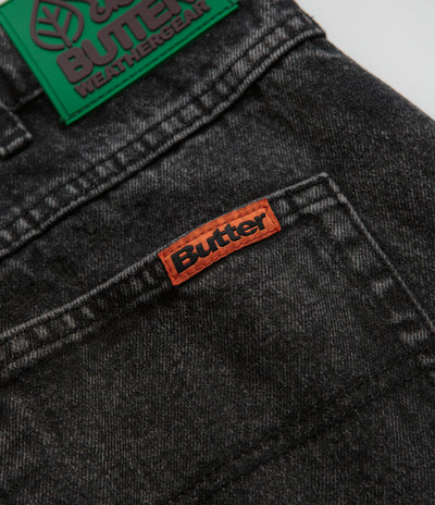 Butter Goods Weathergear Jeans - Faded Black