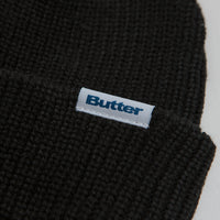 Butter Goods Wharfie Beanie - Black thumbnail