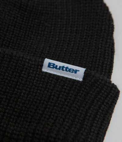 Butter Goods Wharfie Beanie - Black