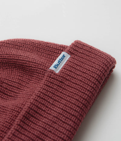 Butter Goods Wharfie Beanie - Dusty Rose